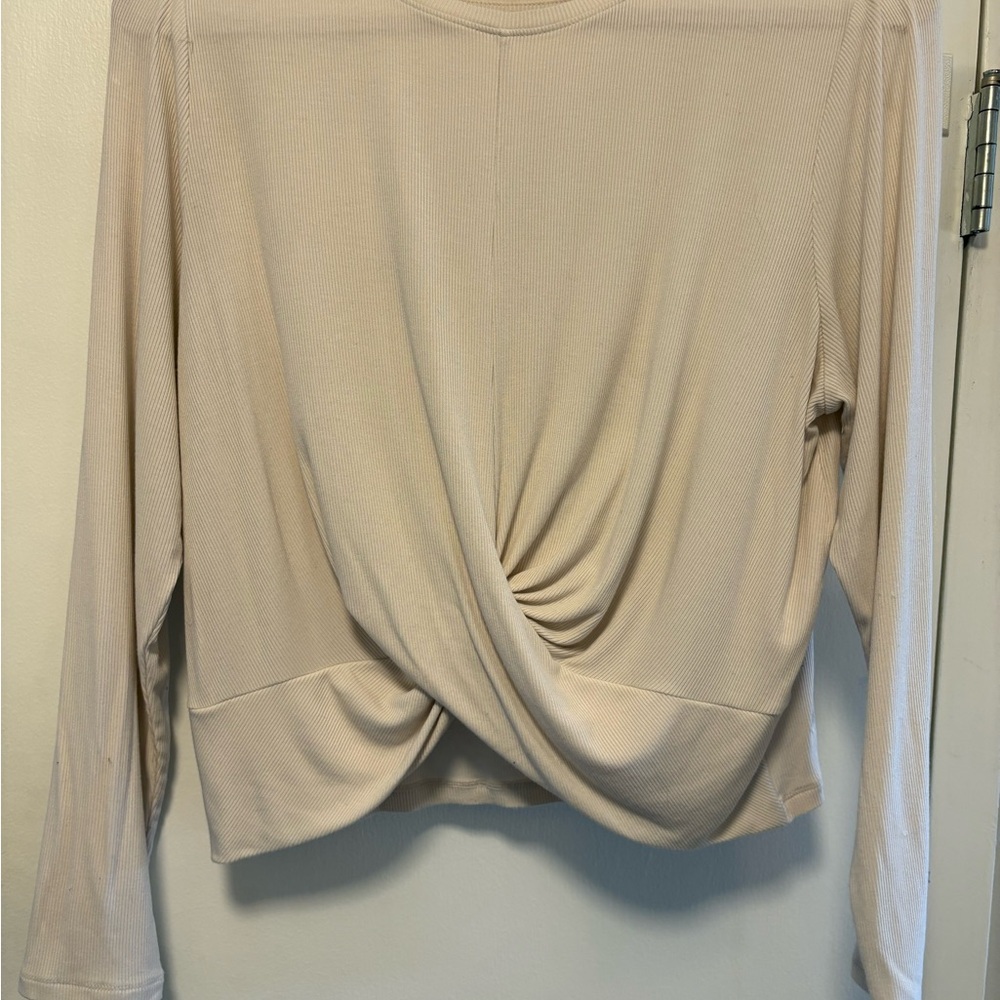 Twist-Front Long Sleeve Top from All In Motion